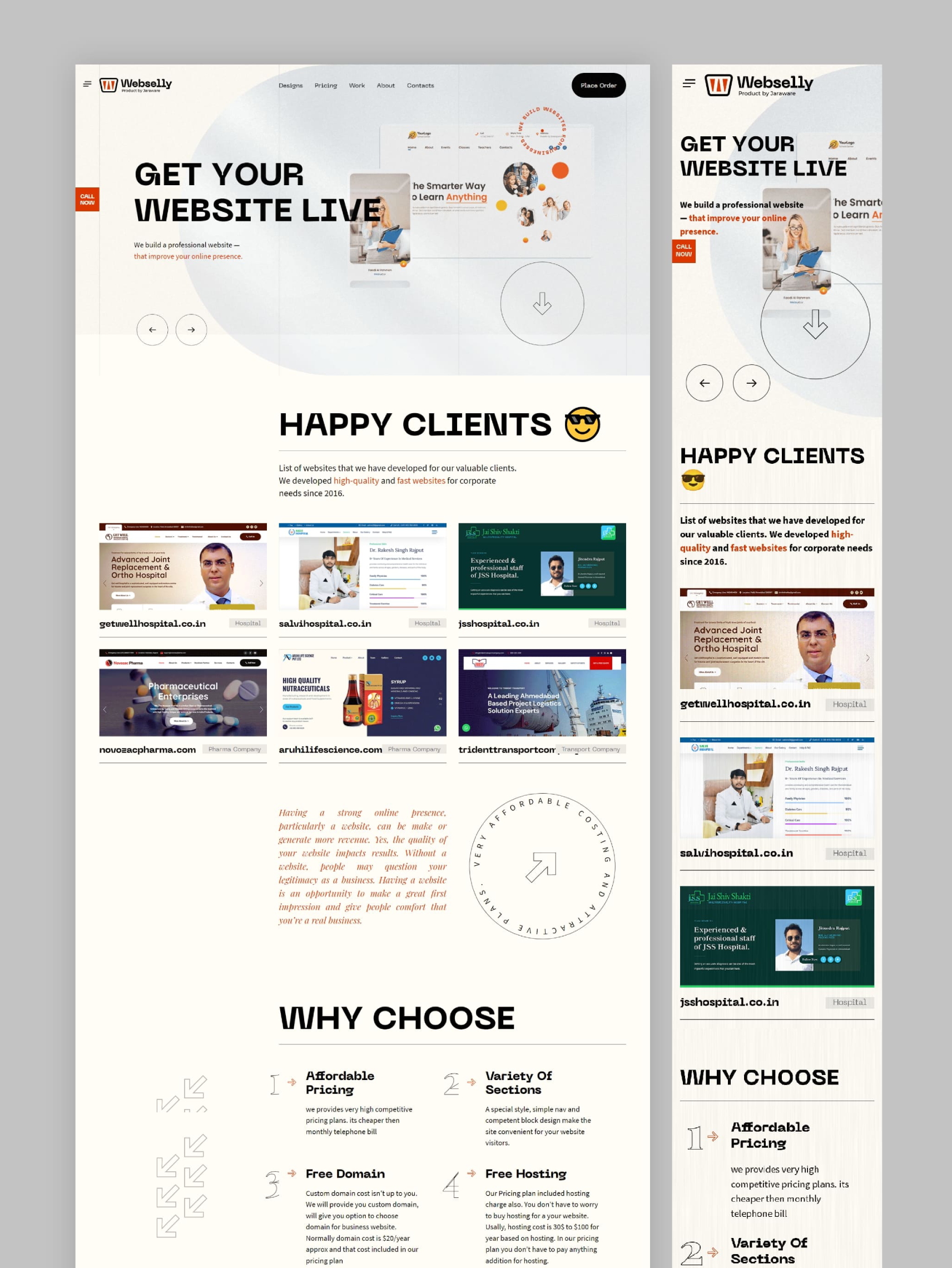 Webselly — The Leader In Website Creation